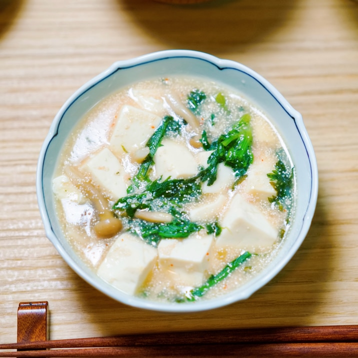 明太子と豆腐のとろみ煮【和食・副菜】